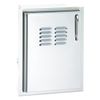 Fire Magic Select Single Access Door with Tank Trays & Louvers - Left Hinge