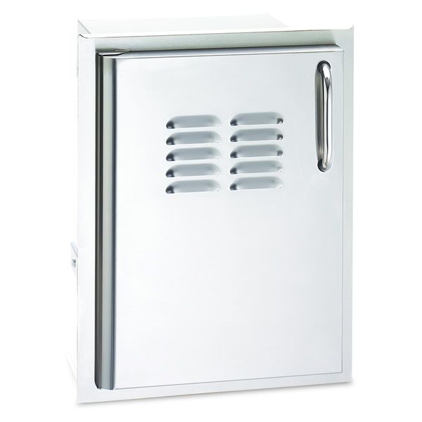 Fire Magic Select Single Access Door with Tank Trays & Louvers - Left Hinge