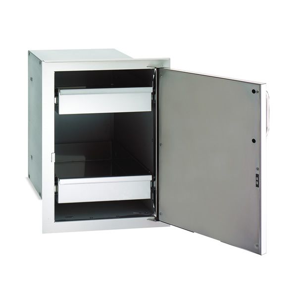 Fire Magic Select Single Door with Dual Drawers - Right Hinge