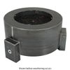 Sere Fia Steel Gas Fire Pit - 30"