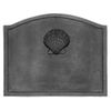 Shell Cast Iron Fireback - 22 1/2" x 17 3/4"