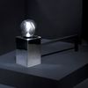 Spherical Steel Andirons