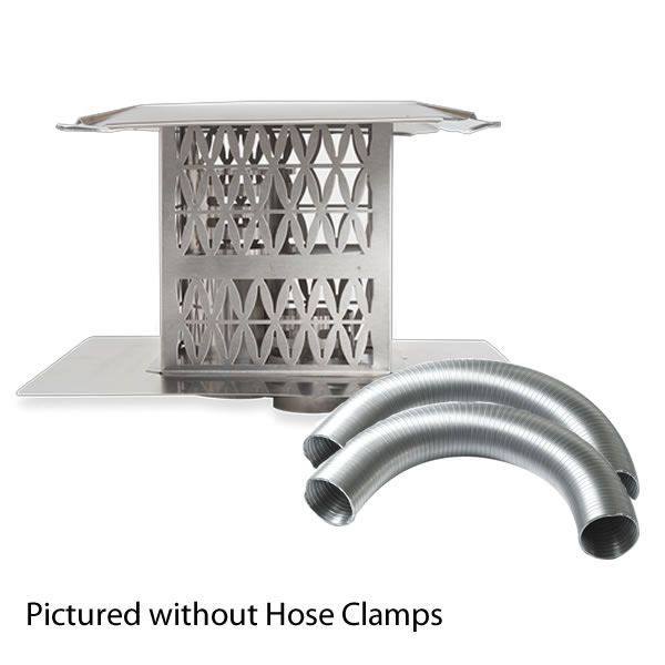 Stainless Steel Co-Linear Kit with Aluminum Liner - 3"