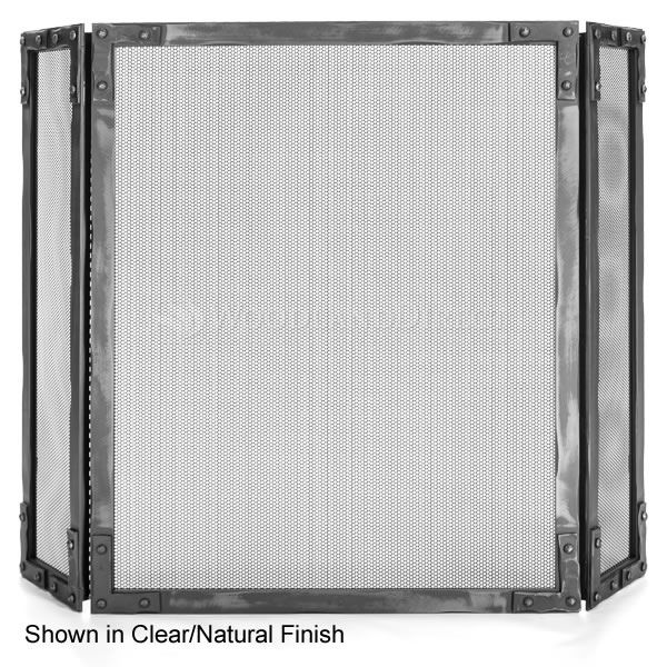 Stronghold Three Panel Fireplace Screen