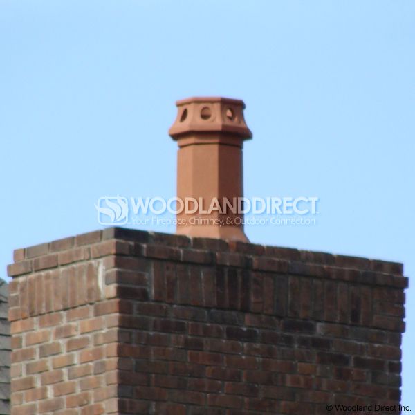 Superior Camelot Clay Chimney Pot