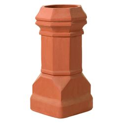 Superior Large Edwardian Clay Chimney Pot