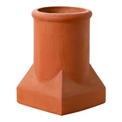 Superior Large Plaza Clay Chimney Pot