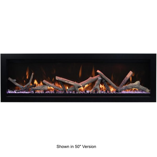 Amantii Symmetry Lumina Built-In Smart Electric Fireplace - 34"