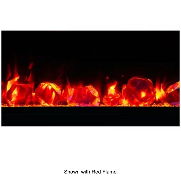 Amantii Symmetry Lumina Built-In Smart Electric Fireplace - 74"