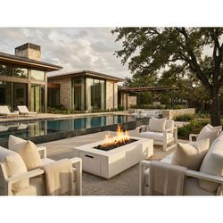 Prism Hardscapes Porto 68 Gas Fire Pit Table