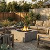 Prism Hardscapes Piazza Gas Fire Pit Table