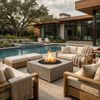 Prism Hardscapes Piazza Gas Fire Pit Table