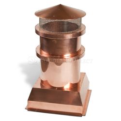 Parisian Copper Chimney Pot