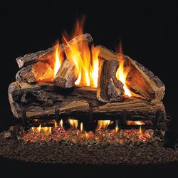 Peterson Real Fyre Rugged Split Oak ANSI Vented Gas Log Set