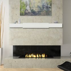 Pearl Emory White Adjustable Fireplace Mantel Shelf