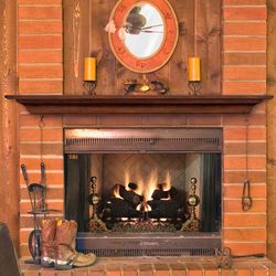 Pearl Homestead Unfinished Fireplace Mantel Shelf