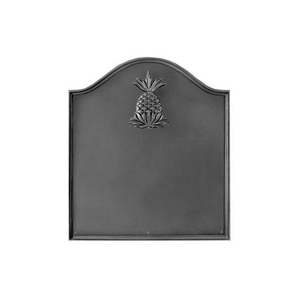 Pennsylvania Firebacks Pineapple Cast Iron Fireback