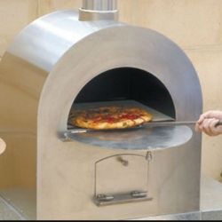 Pizza Pro Stainless Steel Wood Burning Pizza Oven