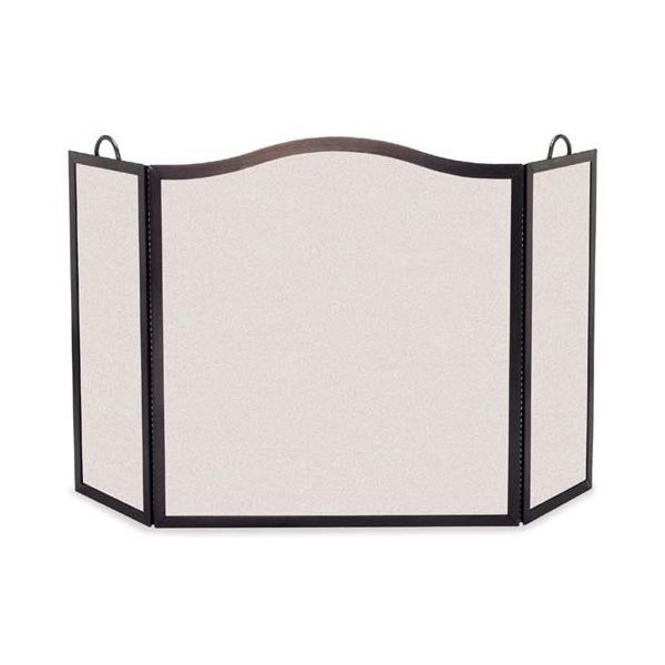 Camelback Arch Three Panel Fireplace Screen- 46" x 28 1/2"