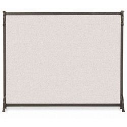 Pilgrim Craftsman Fireplace Screen-Vintage Iron- 39"W x 31"H