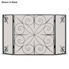 Elements Three Panel Fireplace Screen