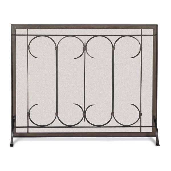 Iron Gate Fireplace Screen