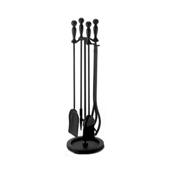 Pilgrim Rugged Iron Ball Handle Tool Set - Matte Black Finish