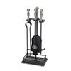 Pilgrim Sonoma Stove Tool Set - Black with Pewter Handles