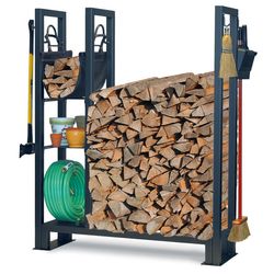 Utility Outdoor Wood Rack