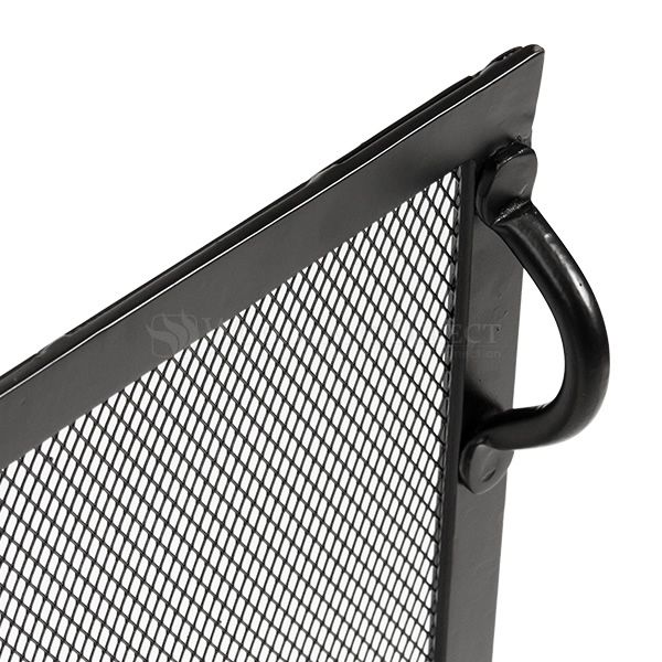 Plain Flat Fireplace Screen - 44" x 33"