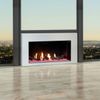 Plaza Single-Sided Glass Barrier Direct Vent Fireplace - 55"