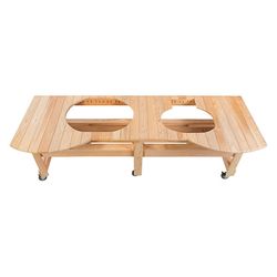 Primo Cypress All Event Table for Kamado BBQ Grill