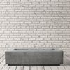 Prism Hardscapes Tavola 72 Narrow Gas Fire Pit Table