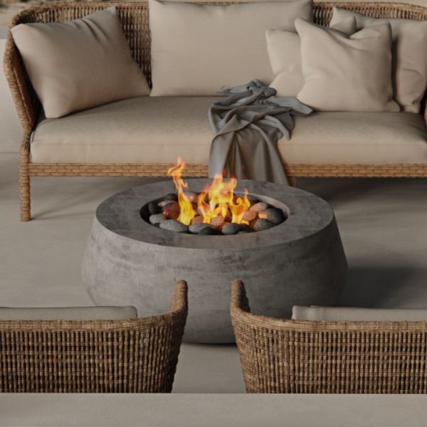 Prism Hardscapes Oasis Gas Fire Pit - 42"