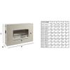 Linear Ready-to-Finish Fireplace - Crystal Fire Plus Burner &ndash; 40&rdquo;