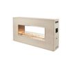 See-Through Ready-to-Finish Fireplace - Crystal Fire Plus Burner – 60”