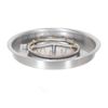 Round Stainless Steel Bullet Burner with Round Drop-In Pan