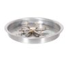 Triple S Stainless Steel Bullet Burner w/ Round Drop-In Pan