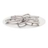 Lotus Stainless Steel Burner with Round Flat Pan