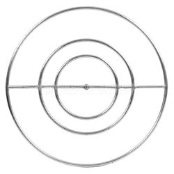 Round High-Capacity Gas Fire Pit Burner - 30"