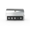 Wildfire Ranch Pro Black Stainless Steel Built-In Gas Grill - 36"