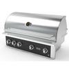 Wildfire Ranch Pro Black Stainless Steel Built-In Gas Grill - 42"