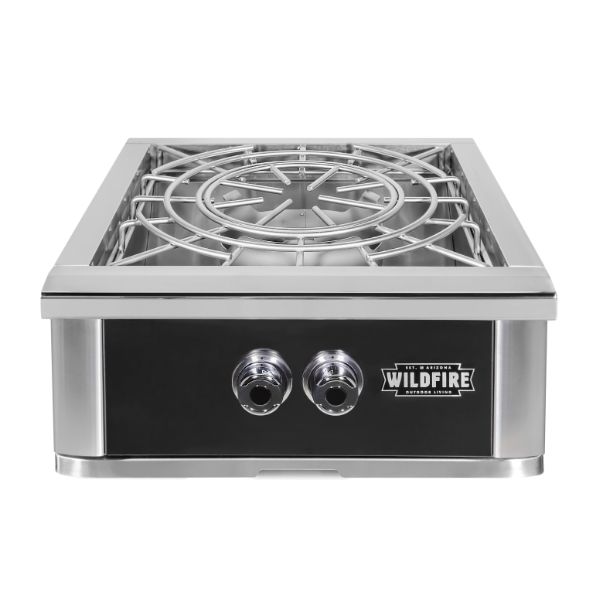 Wildfire Ranch Pro Black Stainless Steel Power Burner