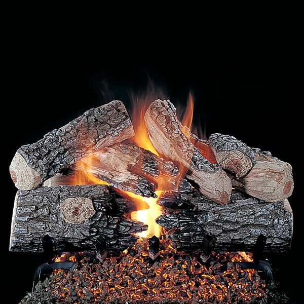 Rasmussen Evening Prestige Vented Gas Log Set - Valve Vanisher