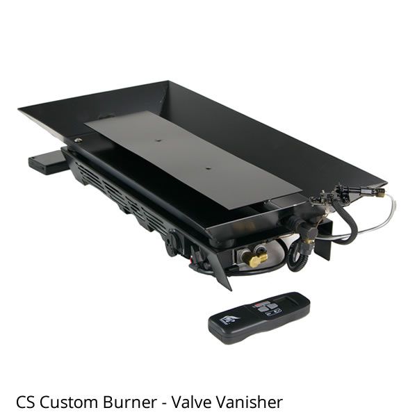 Rasmussen Evening Prestige Vented Gas Log Set - Valve Vanisher