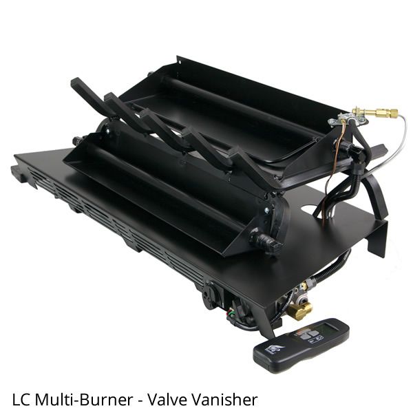 Rasmussen Evening Prestige Vented Gas Log Set - Valve Vanisher