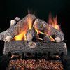 Rasmussen Prestige Oak Vented Gas Log Set - Valve Vanisher