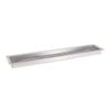 Linear Stainless Steel Burner with Drop-In Pan