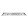 Switchback Stainless Steel Bullet Burner with Drop-In Pan
