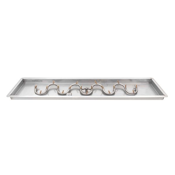 Switchback Stainless Steel Bullet Burner with Drop-In Pan
